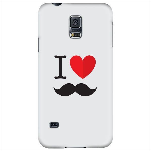 Stylizedd  Samsung Galaxy S5 Premium Slim Snap case cover Matte Finish - I love moustashe
