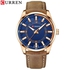 Curren CURREN 8390 Original Brand Leather Straps Wrist Watch For Men