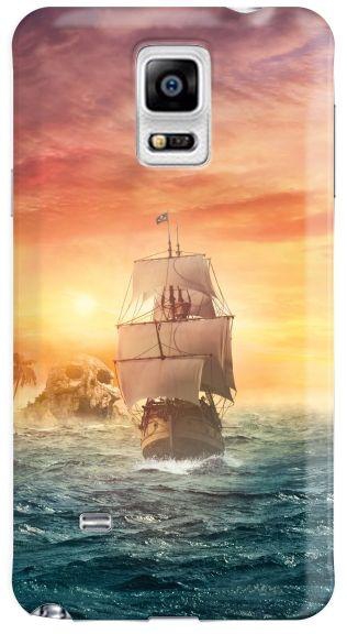 Stylizedd  Samsung Galaxy Note 4 Premium Slim Snap case cover Gloss Finish - Skull Island  N4-S-308