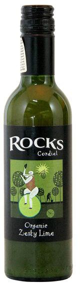 Rocks Organic Zisty Lime Cordial 360g