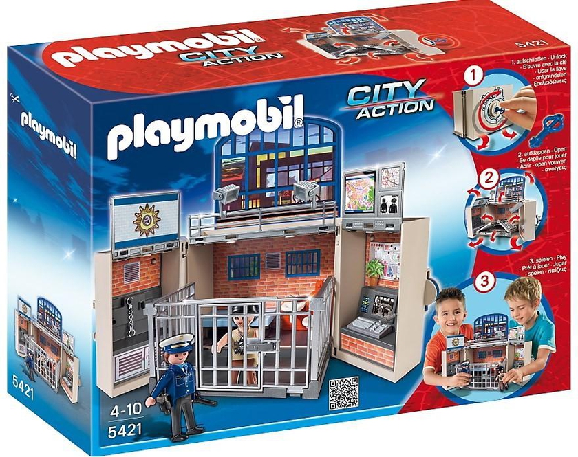 Playmobil My Secret Police Station Play Box