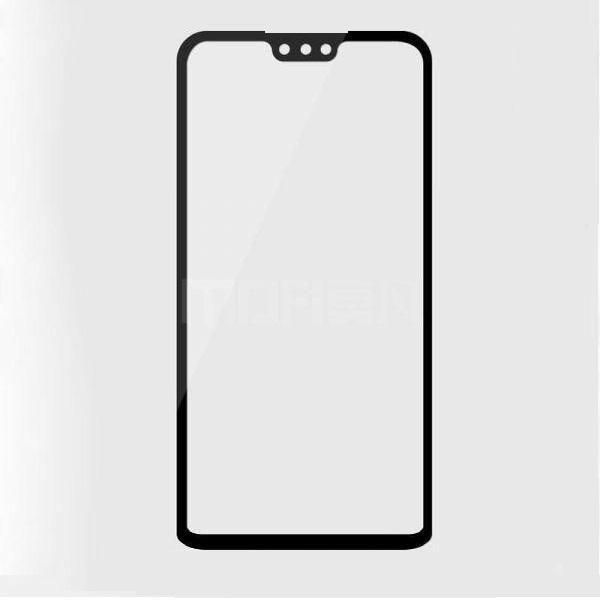 Huawei Y9 ‫(2019) 6.5 Inch 3D Curved Glass Coverage Full Glue Tempered Glass Screen Protector 5D Glass Shield Black