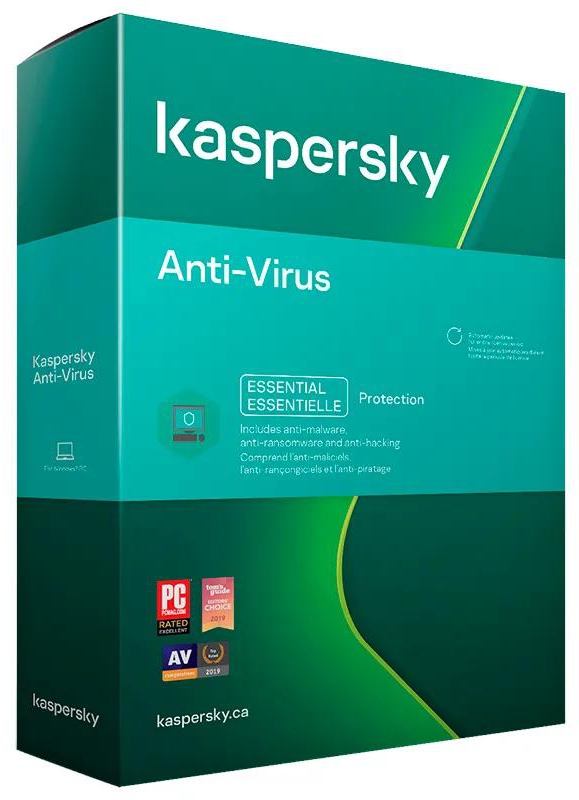 Kaspersky Antivirus 1+1 User 2021