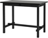 NORDVIKEN Bar table - black 140x80x105 cm