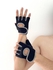 Half Finger Gloves For GYM Exercise, Weightlifting And Cycling, Black/Grey