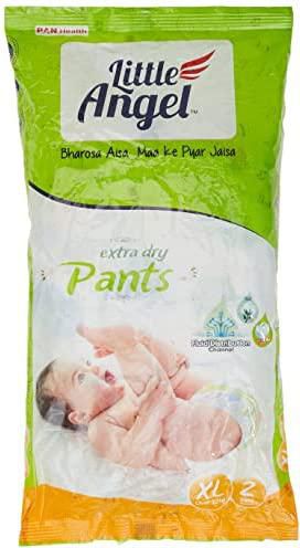 Little Angel Baby Diaper Pants, X-Large -2 Units