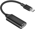 Generic USB C To HDMI-compatible Adapter 4K 30Hz Cable Type C For MacBook Samsung Galaxy S10 Huawei Mate P20 Pro USB-C HDMI-Adapter Black