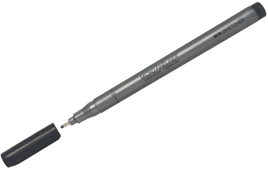 MG قلم سن ريشه 0.8 اسود