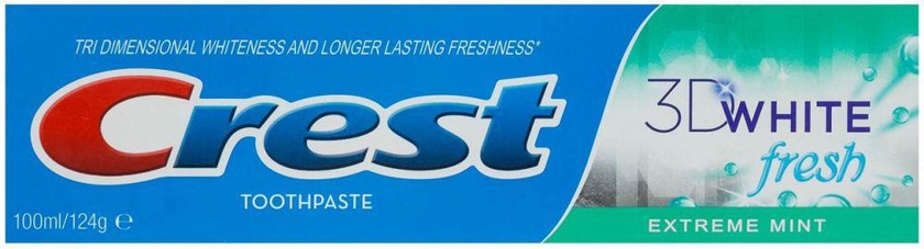 Crest White Radiant Mint Flavor Whitening toothpaste- 100 ml