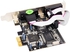 ST-Lab PCI Express RS-232 Serial Card Adapter with 2 Ports DB9 Pin Male