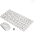 Generic Mini Wireless Keyboard Mouse Combo - White