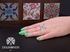 3Diamonds خاتم توينز للنساء مطلي بالبلاتين عالية الجودة ومرصع بحجر الزركون - سيلفر