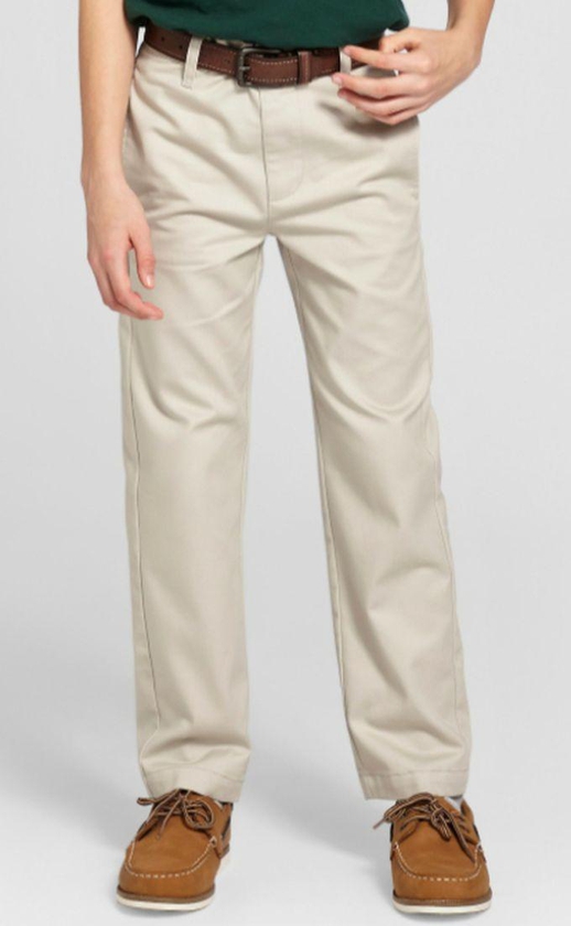 Target Collection USA Lovely Cat And Jack Reinforced Men's Cream Trouser