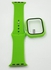 جراب حماية مدمج باسكرين لحماية شاشة مع سوار رياضي بديل من السليكون لساعة ابل الاصدار السابع بمقياس 41 - اخضر Apple Watch Series 7 (41mm)
