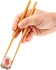 Pair Of Disposable Chinese Wooden Chopsticks ,Non Slip (beige)