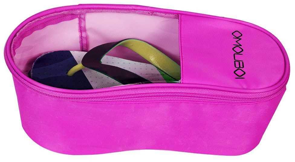 Masterpiece-garage Waterproof Travel Portable Shoe Organizer (Pink)