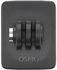 مجموعة أكشن كاميرا DJI Osmo Action 4 Adventure بلون أسود