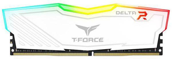 TeamGroup T-FORCE Delta RGB 4GB DDR4 2666 UDIMM Desktop (White)