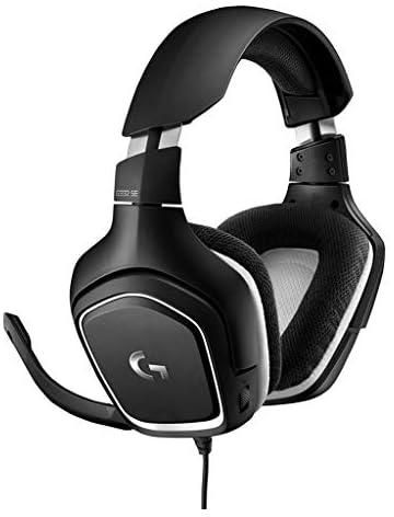 Logitech G332 Wired Gaming Headset Special Edition, Stereo Audio, 50 mm Audio Drivers, 3.5 mm Audio Jack, Flip-to-Mute Mic, Rotating Ear Cups, Lightweight, PC/Mac/Xbox One/PS4/Nintendo Switch -Black