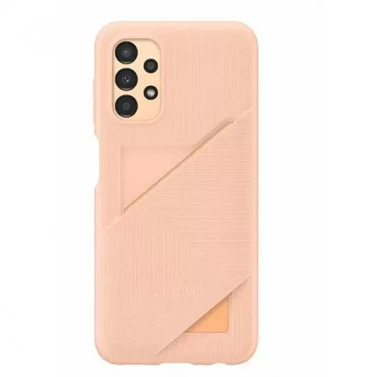 Samsung Back cover with card pocket A13 5G Peach | Gear-up.me