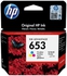 HP 653 Tri-color Original Ink Cartridge [3YM74AE]   Works with HP DeskJet 6075, 6400 Printers