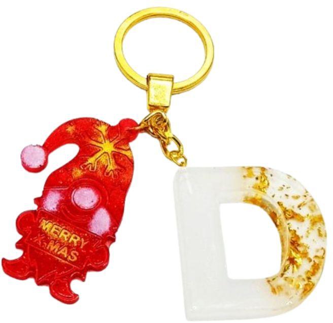 Handmade Resin Keychain For Christmas Gift