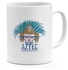 Aztec Printed Coffee Mug White