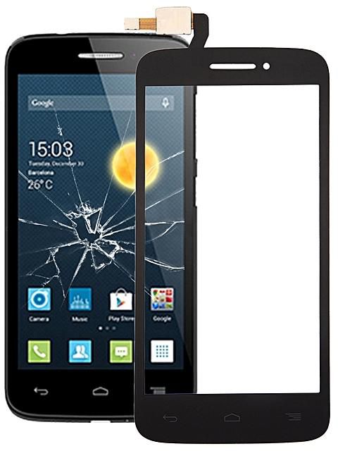Generic IPartsBuy For Alcatel One Touch Pop 2 4.5 / 5042 Touch Screen(Black)