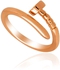 18K Rose Gold Plated Ring [RI0004-16]