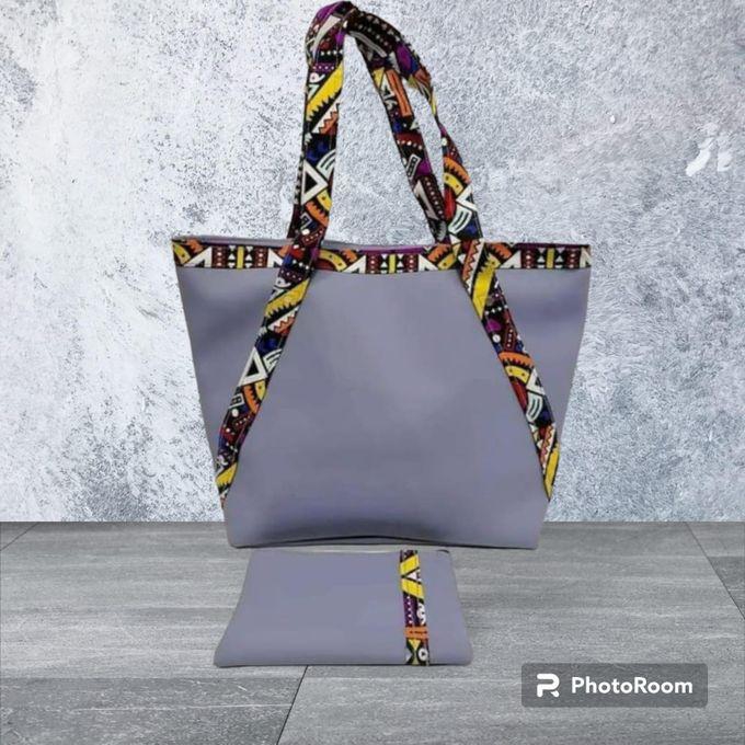 24 7 FASHION 2 in 1 kitenge prints women handbag
