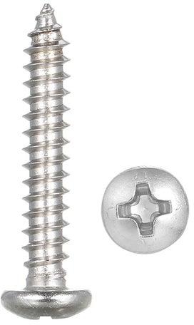 Stainless Steel Screw Silver 4.2 x 25millimeter