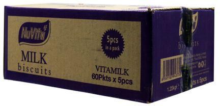 Nuvita Milk Biscuits - 60 X 5pcs