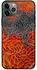 Protective Case Cover For Apple iPhone 11 Pro Max Grey/Orange