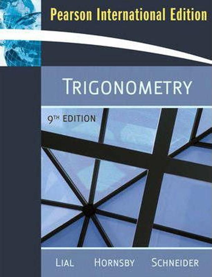 Trigonometry : International Edition
