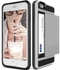 Verus iPhone 6 / 6S Wallet Case Heavy Duty Drop Protection Card Slot Damda Slide - Silver