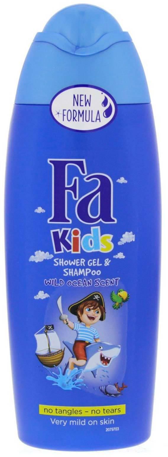 Fa shower gel &amp; shampoo kids ocean 250 ml