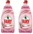 Fairy Gentle Hands Rose Petals Dishwashing Liquid Soap, 2 x 750 ml