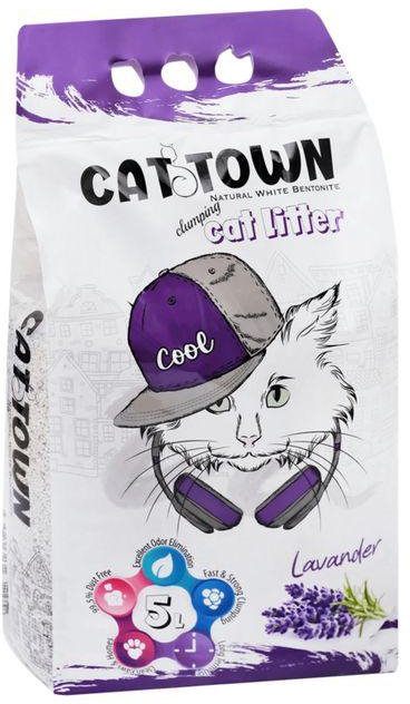Cattown Cat Litter 5kg, Cat Sand (Lavnder)