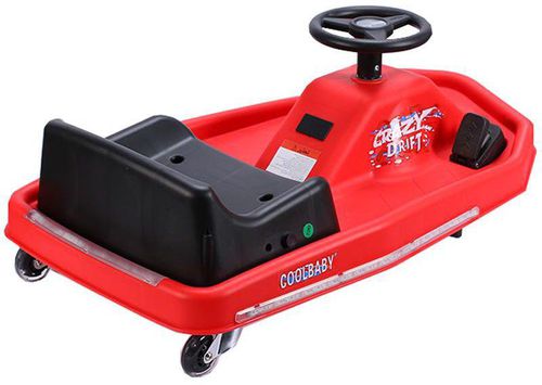 Razor Crazy Cart Electric 360 Spinning Drifting Kids Ride On Outdoor Go Cart