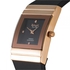 Omax Premium Women's Black Dial Silicone Band Watch - F008R221