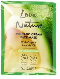Avocado Cream Face Mask with Organic Avocado Oil