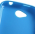 Candy Jelly TPU Cover for Lenovo A706 w/ Matte Surface   Smooth Edges [Blue]