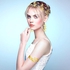 15 Pieces Greek Goddess Costume Accessories, Women Toga Golden Leaves Bridal Crown Headband Bracelet Pearl Earrings and Hair Pins, Romantic Grecian Goddess Costume Accessories (Butterfly Style)