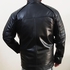 Black Natural Leather Jacket 2024