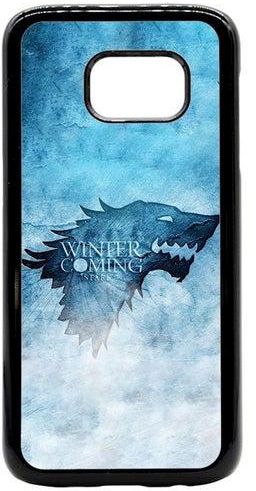Samsung Galaxy S7 Game of Thrones Slark Emblem Print Back Cover - Black