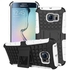 Ozone Tough Shockproof Hybrid Case Cover with Screen Protector for Samsung Galaxy S6 Edge White