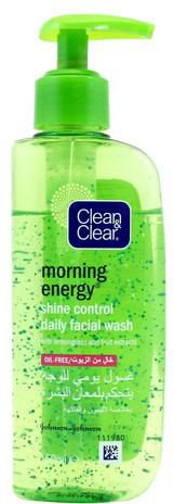 Clean & Clear Morning Energy Shine Control Facial  Wash 150ml