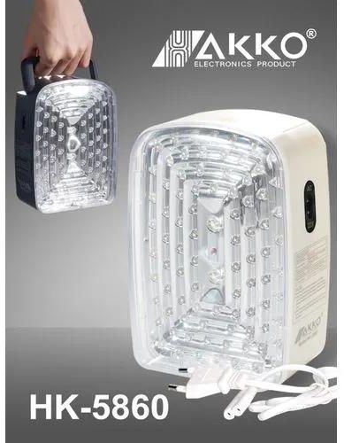 AKKO 5860 Super Bright Rechargeable Emergency LED Lamp