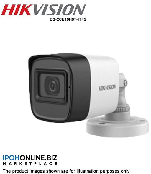 HIKVISION DS-2CE16H0T-ITFS 5MP 3.6MM FULL HD IR4 IN 1  BULLET AUDIO CAMERA