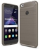 Huawei Honor P8 Lite 2017 - Carbon Fiber TPU Gel Slim Lightweight Case Cover -Grey